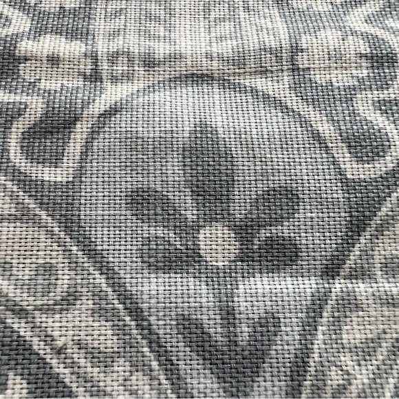 Nina Home Grey Paisley 100% Cotton Pillow Case Sham STANDARD Damask Floral Boho - Picture 9 of 12